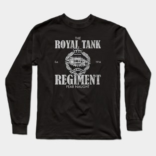 The Royal Tank Regiment (Distressed) Long Sleeve T-Shirt